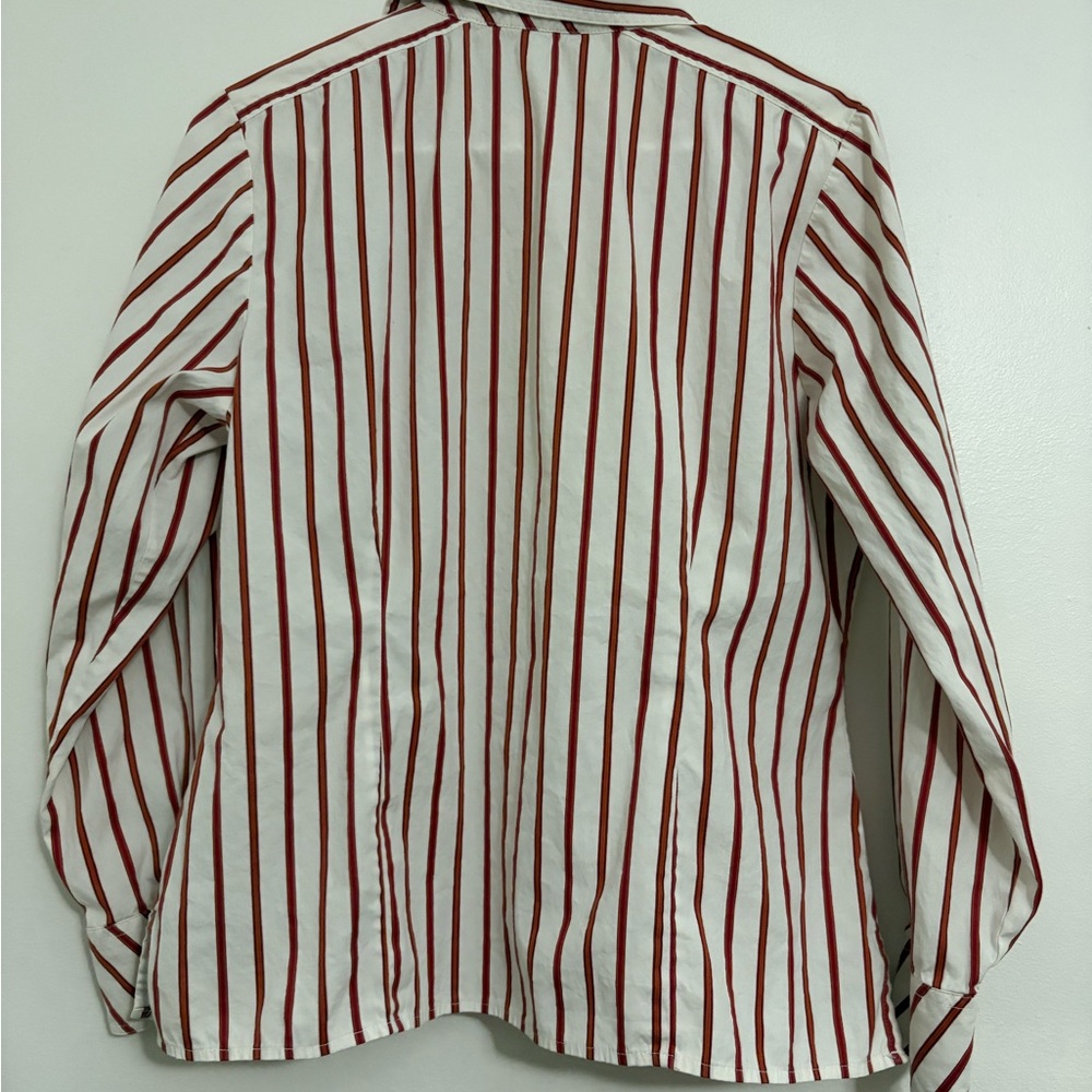 Pendleton woman’s Red and White Striped Shirt - Picture 3 of 3